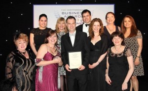 The Business Buzz Team at the Herts FSB Awards